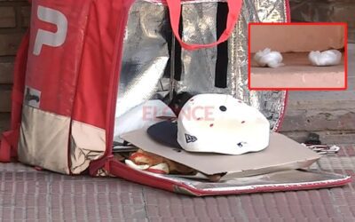 Llevaba una pizza y un kilo de marihuana en una mochila de delivery: fue detenido