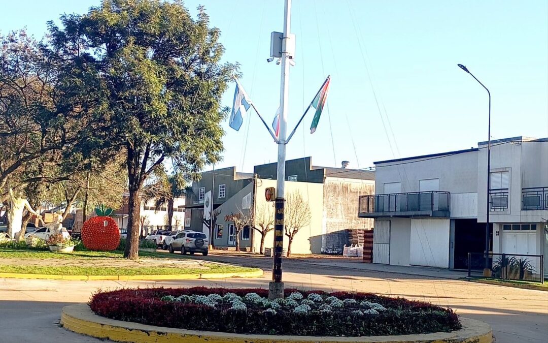 Instalaron nuevas cámaras de seguridad en Villa del Rosario