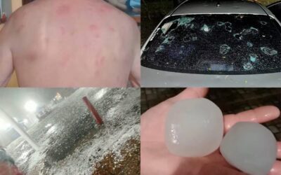 Personas heridas y destrozos por granizada en María Grande: “Fueron minutos de desesperación e incertidumbre”