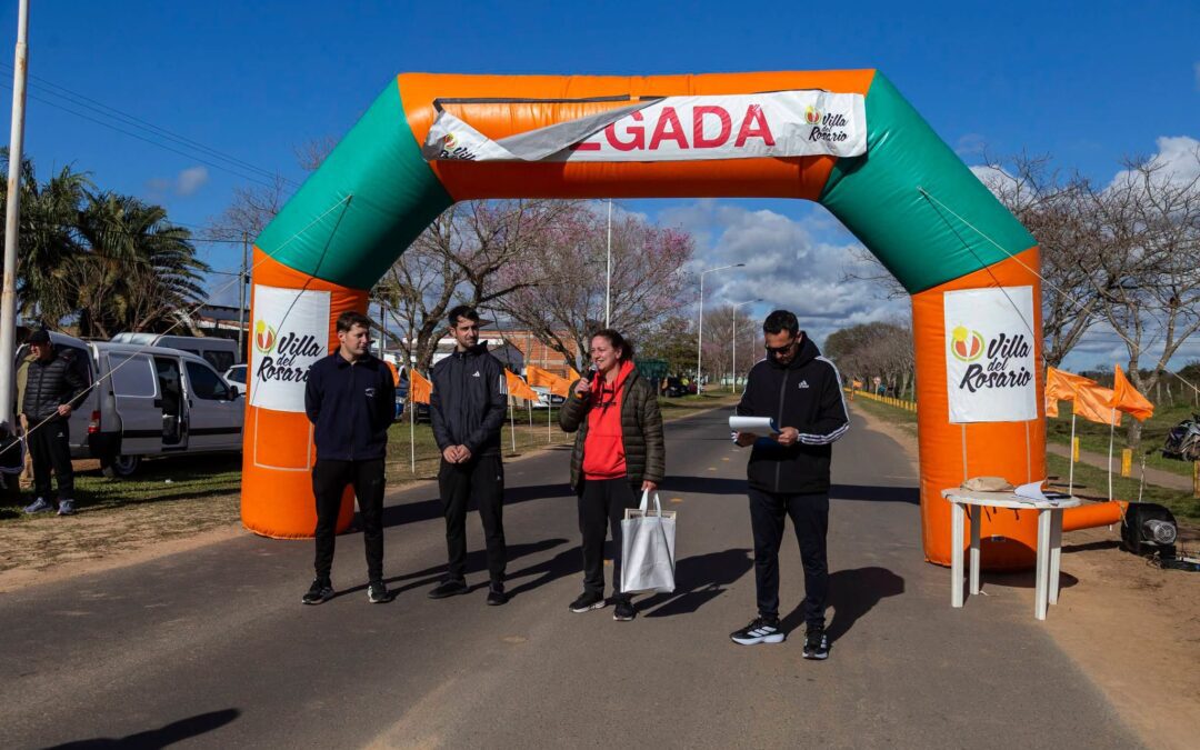 Maratón 143° Aniversario de Villa del Rosario: «Estos eventos son una inversión», resaltó Vanina Perini