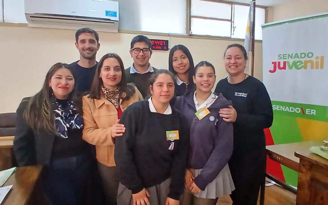 Instancia departamental: Destacada participación de estudiantes de Villa del Rosario en el Senado Juvenil