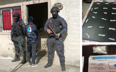 Allanamientos en Chajarí: Detuvieron a una persona y secuestraron pequeños envoltorios con cocaína