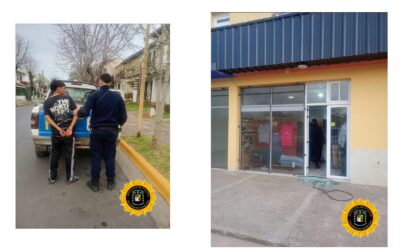 Un menor de edad intentaba robar en un comercio y fue sorprendido por la Policía en Federación