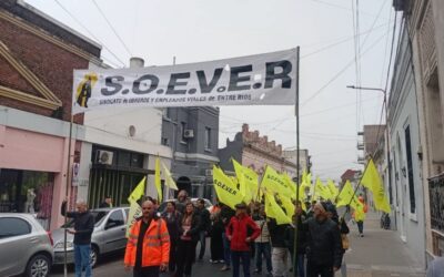 Histórica medida de fuerza: los motivos de la primera huelga general en 40 años del sindicato de empleados viales