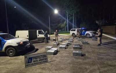A la vera del río Uruguay, incautaron otro cargamento de cigarrillos: el valor supera los $25 millones
