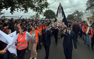 Fieles de la diócesis de Concordia celebraron a su patrona en Federación