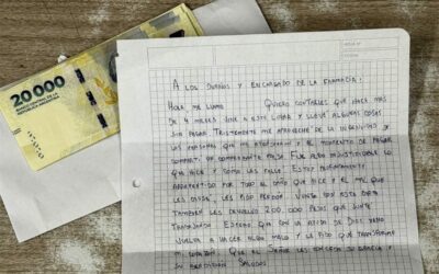 Estafó a una farmacia, se arrepintió y cuatro meses después devolvió $200.000