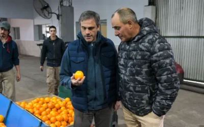 Michel y Bahl reclaman la apertura del mercado de Estados Unidos para la exportación de cítricos dulces