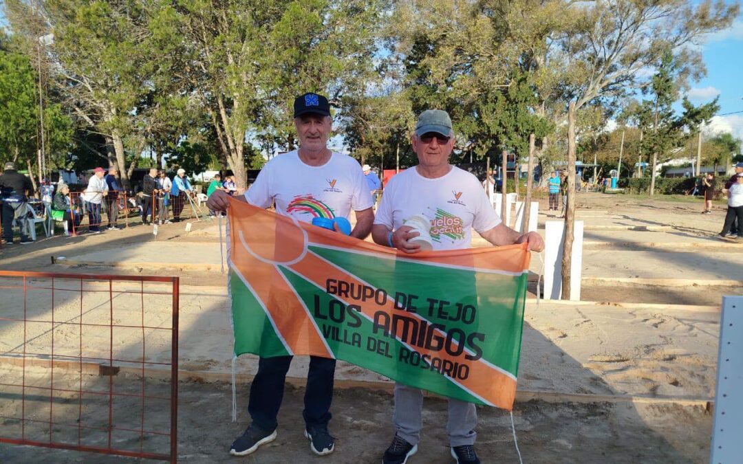 Juegos Entrerrianos 2026: Pedro Baldesari y Rogelio Zampedri, de Villa del Rosario, nuevos campeones provinciales de Tejo