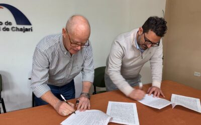 Santa Ana también firmó el convenio para renovar el Programa Integral de Seguridad Alimentaria