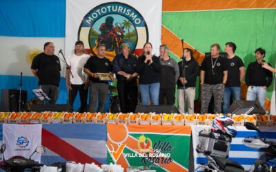 Exitoso encuentro de Mototurismo Entre Ríos en Villa del Rosario