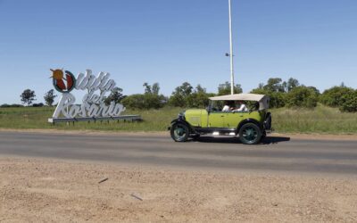 Los autos de época estarán este sábado en Villa del Rosario