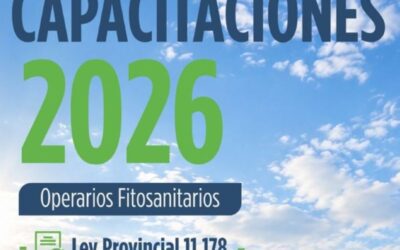 Se realizará en Villa del Rosario una capacitación para operarios aplicadores de fitosanitarios