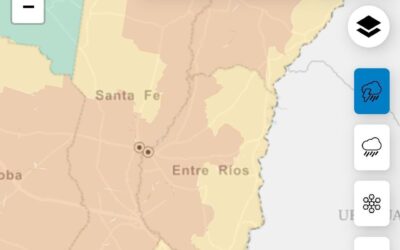 Se elevó a naranja el alerta por tormentas para este jueves en parte de Entre Ríos