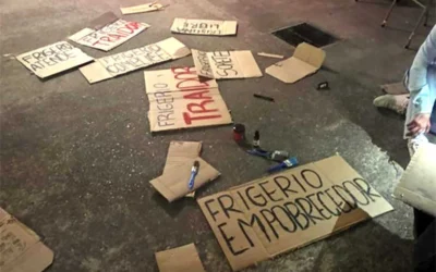 Marchan en todo el país contra el ajuste universitario: En Paraná, estudiantes tomaron la Facultad de Trabajo Social de la UNER